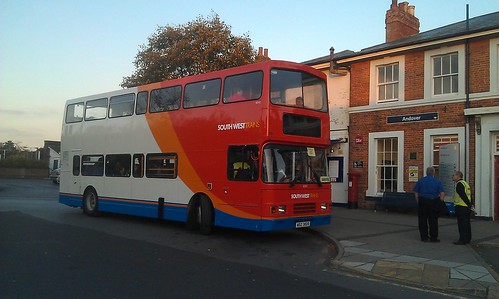 volvo andover southwesttrains stagecoach basingstoke railreplacement olympian 16502