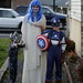 corpse bride, with her escorts captain america and ironhide    MG 7073
