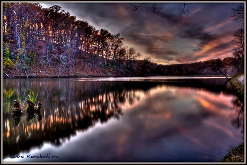 evening colorful hdr