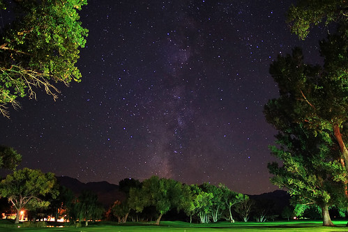 brownstowncampground country club star tree grass golf course green night dark milkyway galaxy longexposure slow shutter speed highway395 hwy 395 iso 1600 sky skies sierranevada easternsierras sierra eastern glow bishop giolfcourse northern southern central california ca usa explore interesting interestingness nature travel landscape hdr photoengine oloneo adobe photoshop cs2 topazlabs adjust denoise canon 60d photographersnaturecom photo picture photographer 2011 october davetoussaint 1001 nights magic city soe mygearandme ringexcellence clear