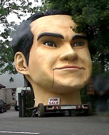 Jimmy Carr’s big head gets auctioned off on ebay