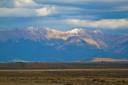 sunset mountains landscape medicinebow