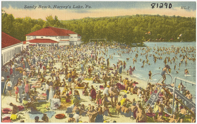 Sandy Beach at Harvey's Lake, Pennsylvania | Flickr - Photo Sharing!