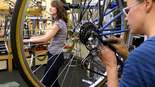 Women's Basic Bicycle Maintenance, Oct 2011