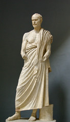 Demòstenes (còpia romana d'un original hel·lenístic de Polieucte), Musei Vaticani, Roma.