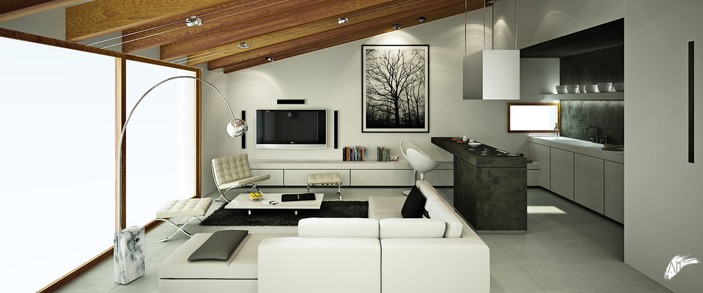 Progetto di interior design per un appartamento for Appartamenti di design