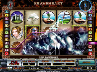 Braveheart bonus game
