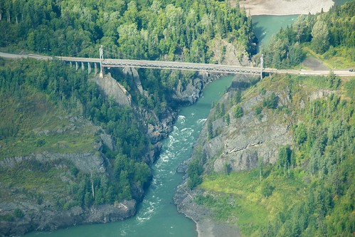 bridge canada river bc britishcolumbia aerial hazelton bulkleyriver hagwilget kitlope2011trip