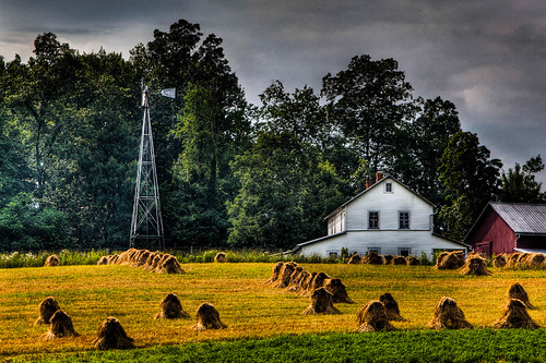 sunset farm amish 365 hdr day183 holmescounty week26theme 070211 day183365 3652011 365the2011edition
