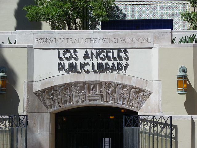 Looks like an entrance - Central Library, Los Angeles Public Library, CA