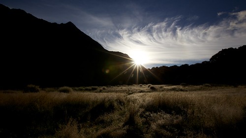 newzealand mountains landscape sunrisesunset mtaspiringnationalpark teararoa thelongpathway