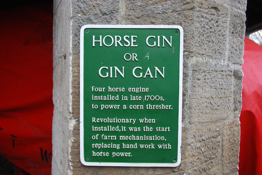 Stanley - Beamish Museum Home Farm Horse Gin Historical Information Notice