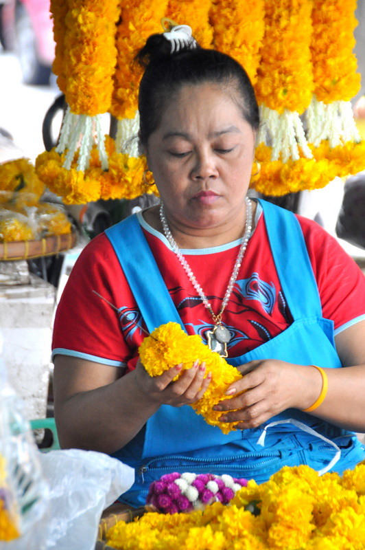 Flower Market in Bangkok