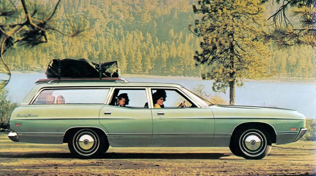 1970 Ford galaxie 500 country sedan #8