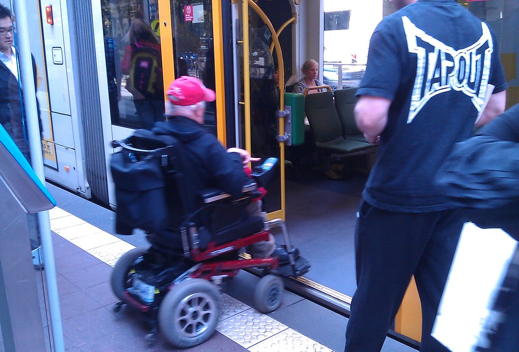 Accessible tram