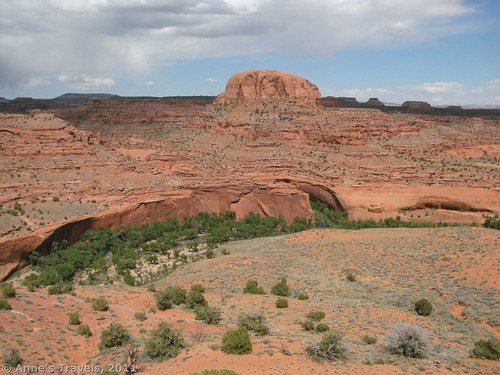 A moment of semi-sunshine above Neon Canyon and the Escalante River valley in Grand Staircase-Escalante National Monument, Utah