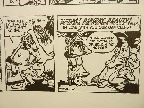 Pogo - Vol. 1 of the Complete Syndicated Comic Strips: "Through the Wild Blue Wonder" by Walt Kelly - detail