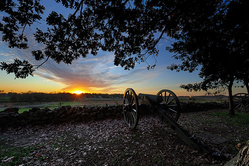 history sunrise nationalpark pennsylvania union confederate pa gettysburg civilwar cannon artillery battlefield 2011 nationalmilitarypark unitedstateshistory confederateavenue