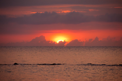ocean sunset sun beach hotel nikon cloudy jamaica montegobay d90 grandpalladium