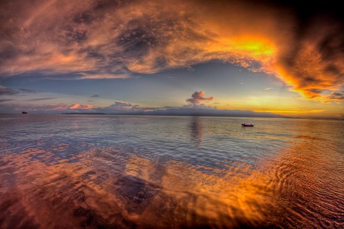 sunset reflection indonesia manokwari msyseahorse paulcowell