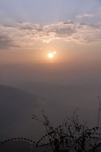 nepal sunrise pokhara canoneos500d