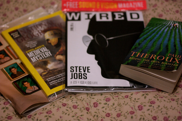 Magazines and books