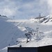 černý slalomák na ledovci Rettenbach