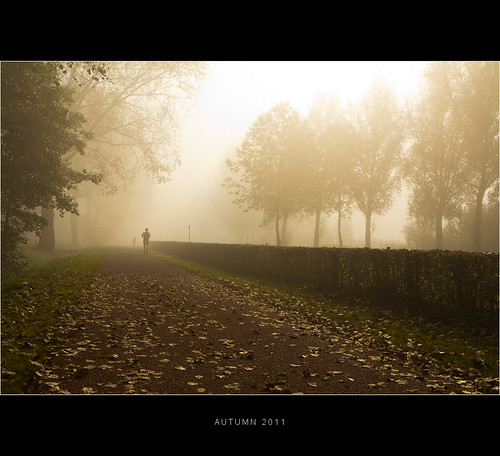 autumn mist fog nevel arnhem herfst joggers gelderland zonsopkomst rijkerswoerd arnhemzuid bestshotoftheday hardlopers rijkerswoerdseplas rijkerswoerdsestraat