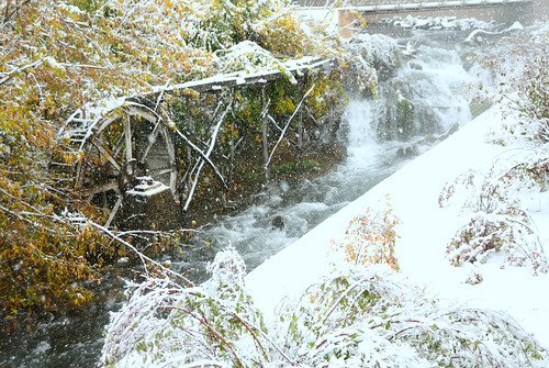 snow fall andy water weather wheel creek october stream pennsylvania andrew falls falling pa springs aga wintery chambersburg aliferis