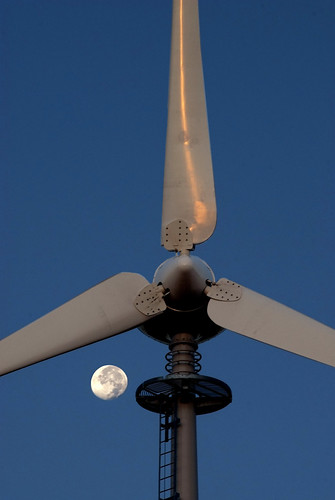 sun moon sunrise indiana belltower windturbine upland tayloruniversity