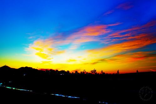 morning blue orange silhouette yellow sunrise colorado denver aurora lowry goldenhour lowryafb lowryairforcebase deepfriedphotography