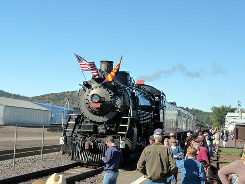 vacation arizona us route66 tour williams az 2011 grandcanyonrailway steamlocomotive4960