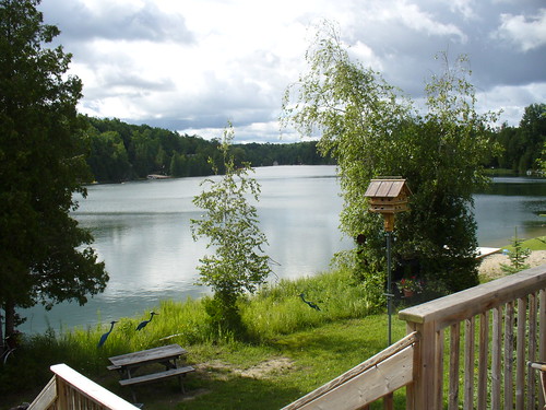 summer vacation canada cottage brucepeninsula jezioro pearllake