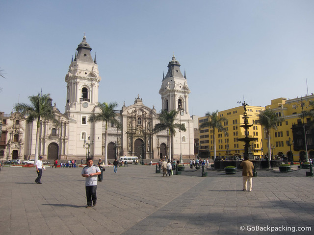 Plaza Mayor & Lima Cathedral