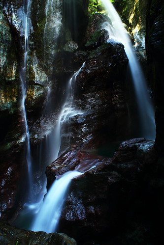 waterfall shikoku 仁淀川 中津渓谷 四国　滝　日本