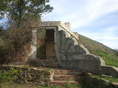 Abandoned war bunker on Signal Hill