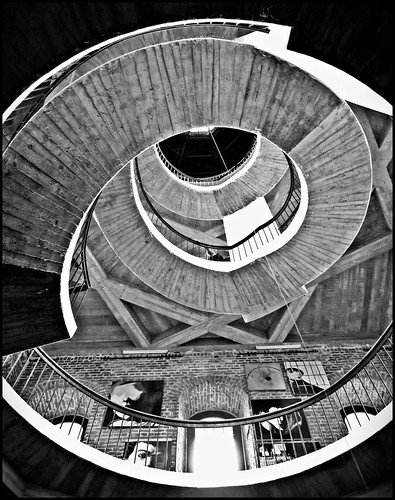 bw white abstract black tower art lines modern spiral stair gallery galeria poland polska belfry schody wieża frombork blackwhitephotos dzwonnica sztuki współczesnej kręcone
