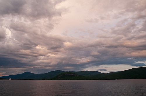 sunset lake clouds skyscape landscape day cloudy lakegeorge sagamore sigma1770os