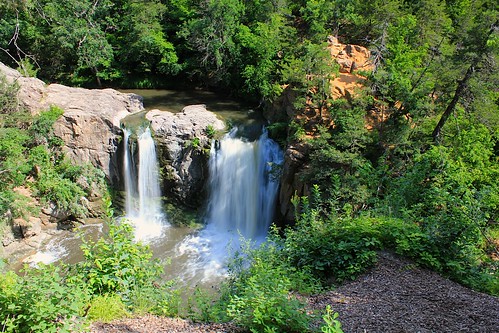 summer minnesota waterfall redwoodfalls minnesotarivervalleyscenicbyway