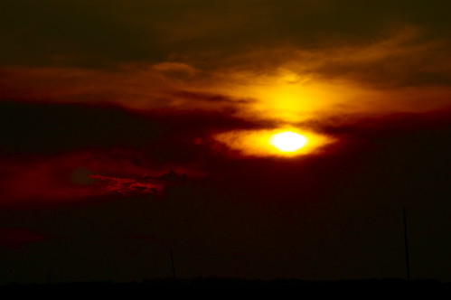 sunset orange iowa dickens