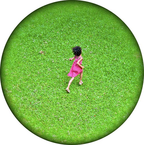 pink green girl grass nikon dress running bangladesh d300 ♀