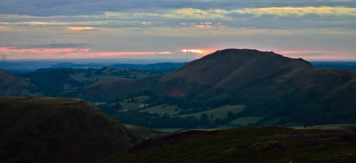 light sky sun clouds photoshop sunrise landscape nikon nef shropshire hills adobe longmynd churchstretton d7000 pse9 martindavidphotography