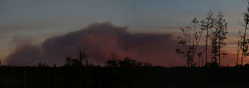sunset texas laborday wildfire crockett