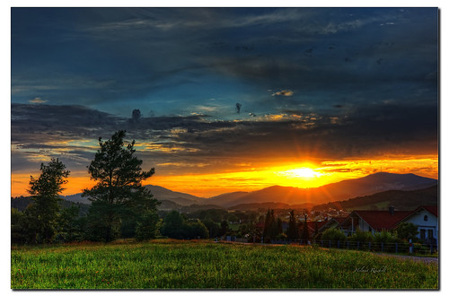 leica sunset germany deutschland bavaria abend sonnenuntergang sommer l landschaft hdr m9 niederbayern bayerischerwald brotjacklriegel
