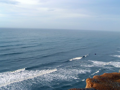 ocean sea cliff pacificocean