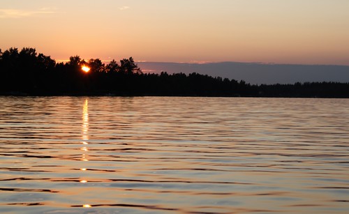 sunset lake finland pietarsaari jakobstad pirilo
