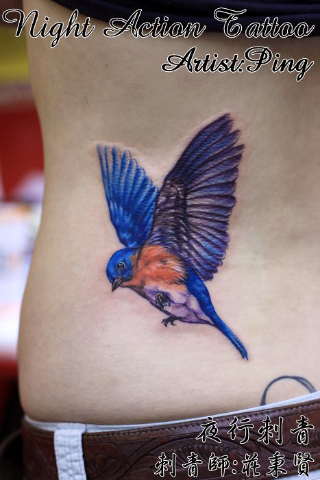 Theof Blue Bird Tattoos