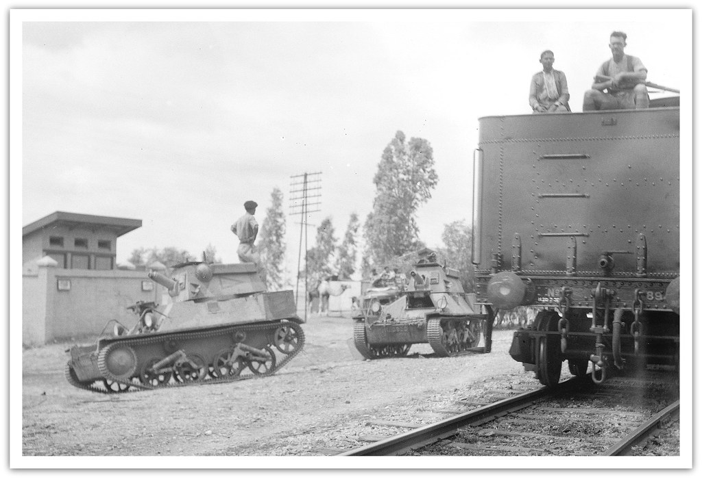 British Army tanks in Palestine - circa 1936