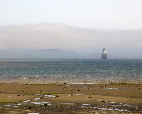 ocean light summer lighthouse house mist beach fog clouds coast sand maine down atlantic east shore channel downeast