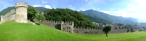 panorama castle switzerland bellinzona svizzera castello montebello x100 sassocorbaro castellodimontebello